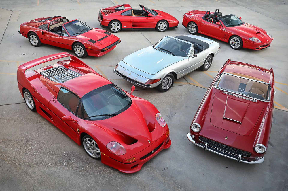 Half A Dozen Ferrari Spiders Up For Auction In Scottsdale