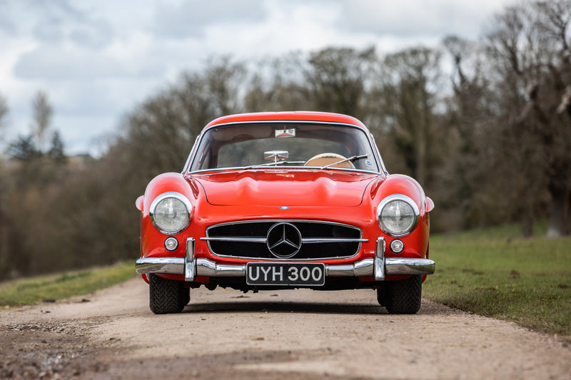 This Mercedes 300SL Was Once Owned By Lotus F1's Peter Warr (And You Can See It At The speedarticle Drivers' Meeting)