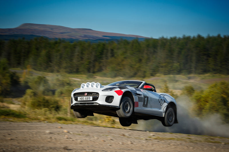 Jaguar F-Type Rally Twins Prove That More Manufacturers Should Send Their Sports Cars Off Jumps