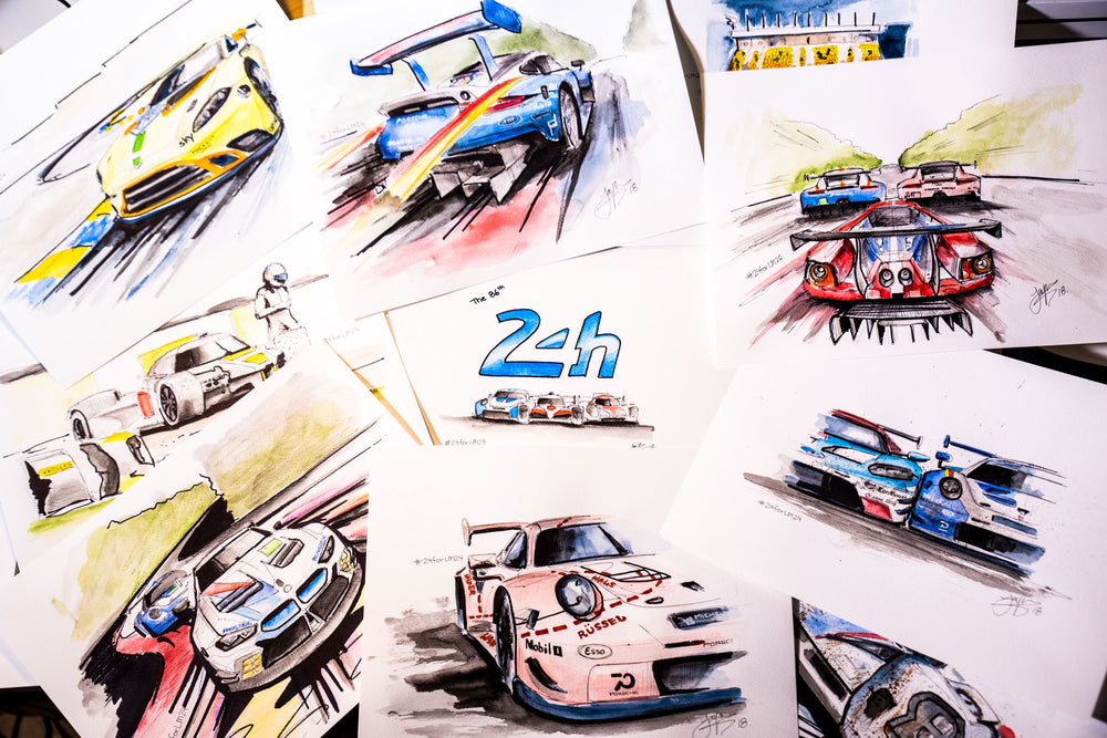 24 Hours Of Painting: A Different Way To Experience Le Mans