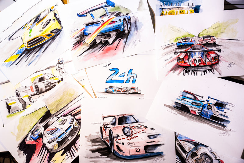 24 Hours Of Painting: A Different Way To Experience Le Mans