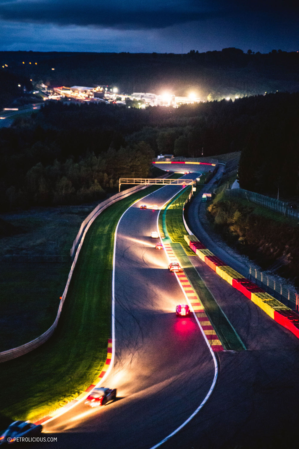 Vintage Race Cars Duel In The Dark At The Spa Six Hours