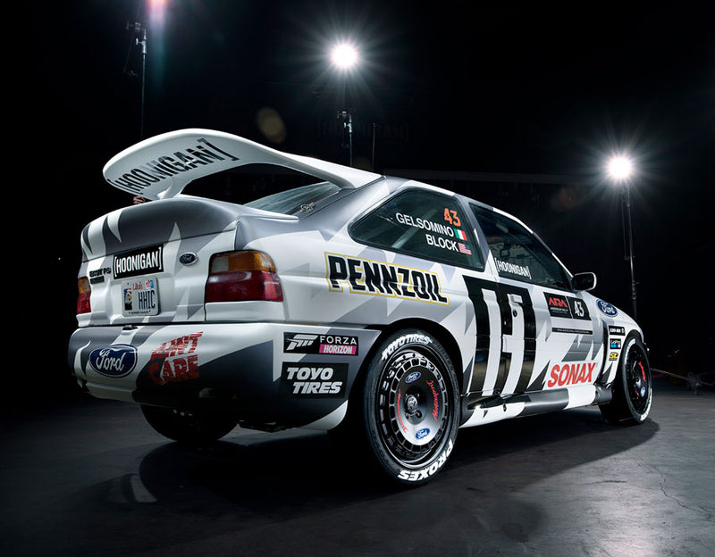Racing Tastefully: Ken Block And A 1993 Ford Escort RS Cosworth Rally Car