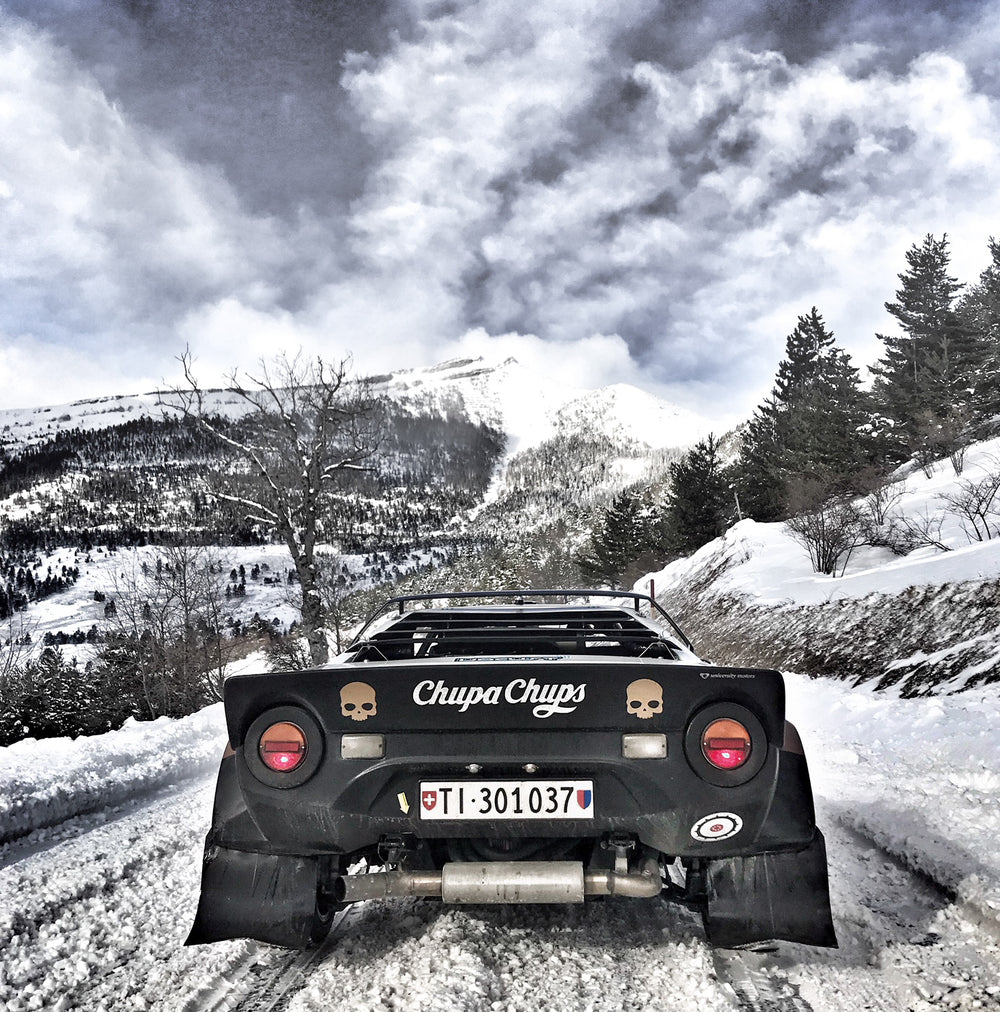 Classic Lancia Rally Legends Are The Best Teammates For The Rallye Monte-Carlo Historique