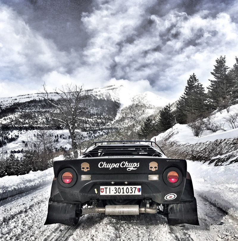 Classic Lancia Rally Legends Are The Best Teammates For The Rallye Monte-Carlo Historique