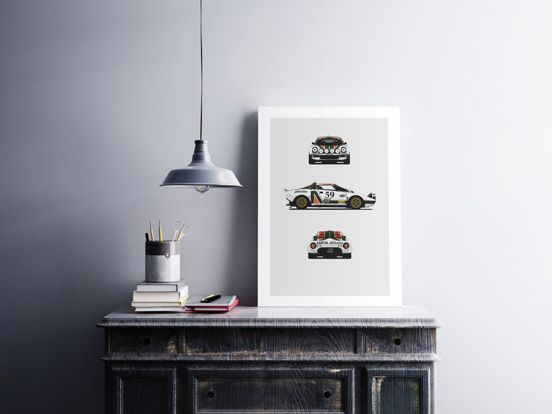 New Posters From Remove Before Have Landed In The Shop: Lancia Stratos, BMW E30 M3 & 3.0CSL
