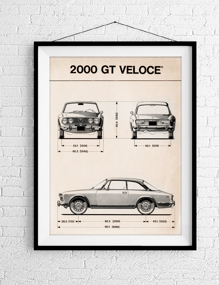 Celebrate Iconic Two-Liter Alfa Romeos With Screen Prints From Live Vintage Gallery