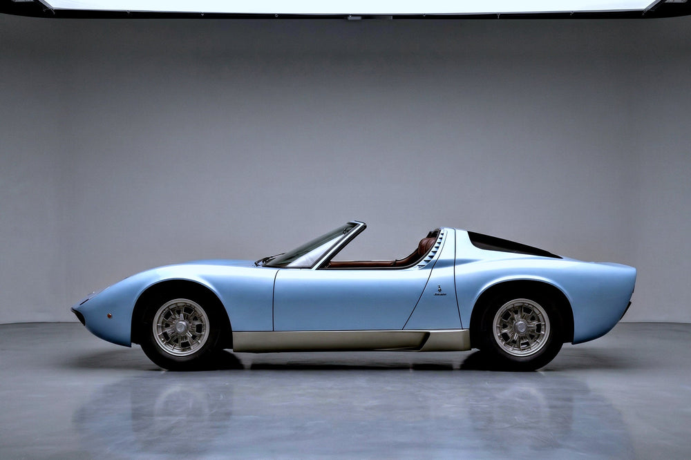 The Only Factory Lamborghini Miura Roadster Ever Built