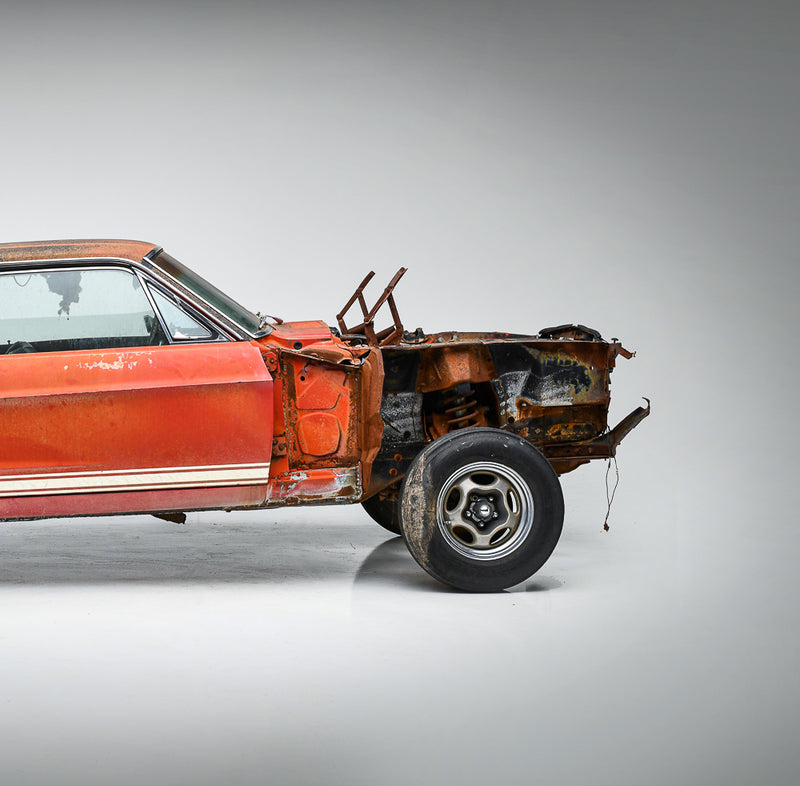 Restored ‘Little Red’ Prototype Shelby Mustang GT500 Debuts At Auction