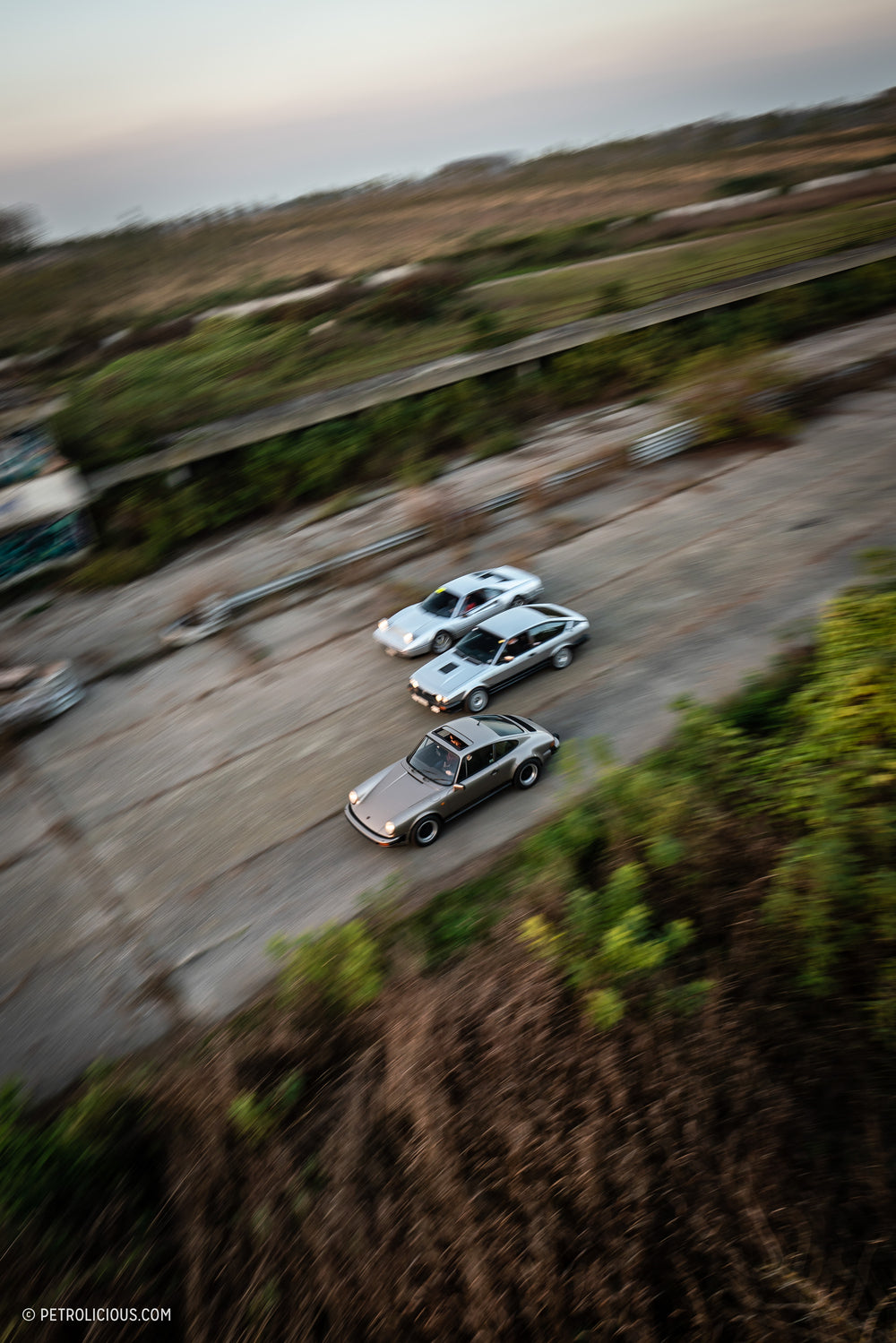 Automotive Archaeology: Visiting An Abandoned Italian Race Track With A Porsche, A Ferrari, And An Alfa Romeo
