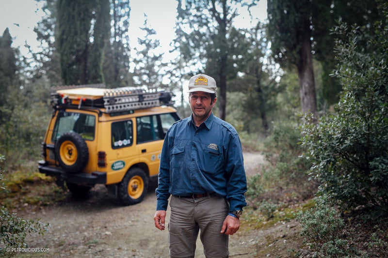 Rediscovery: An Italian Adventurer Who's Reunited With His 1991 Camel Trophy Land Rover