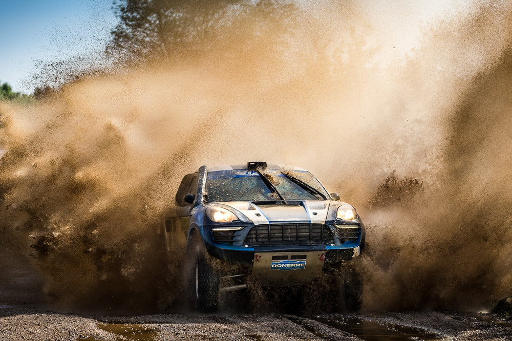 This Porsche Macan-Bodied Rally Raider Was Built For The Dakar
