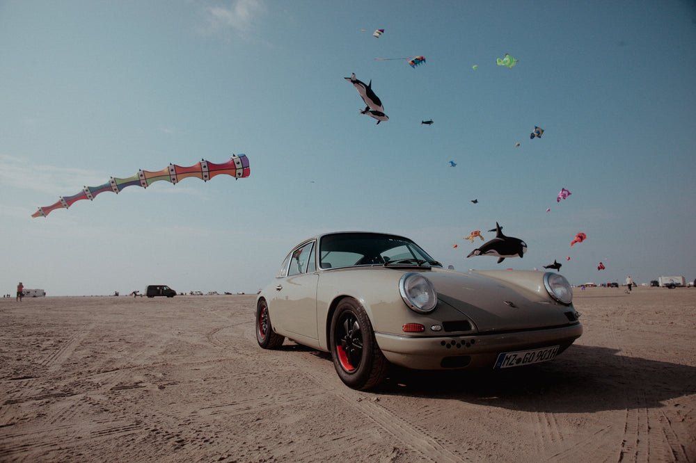 Air-Cooled Porsches Take To The Sand And The Seaside At Petro-Surf On The German Island Of Sylt