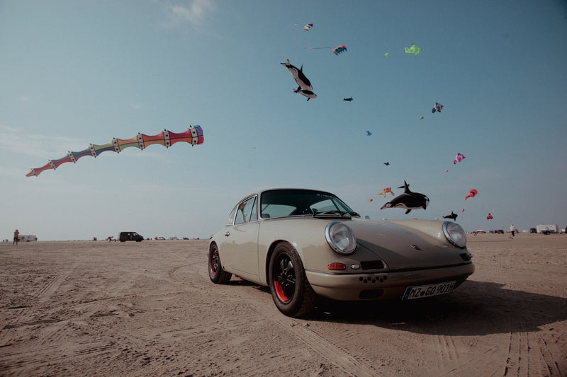 Air-Cooled Porsches Take To The Sand And The Seaside At Petro-Surf On The German Island Of Sylt