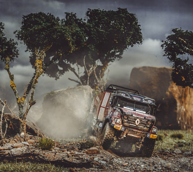 This Is How You Shoot The Dakar Rally In Miniature