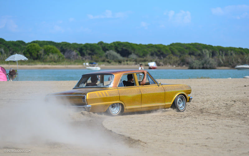 This Beach Race Is Italy's Take On A Hot-Rod Hangout On The Beach