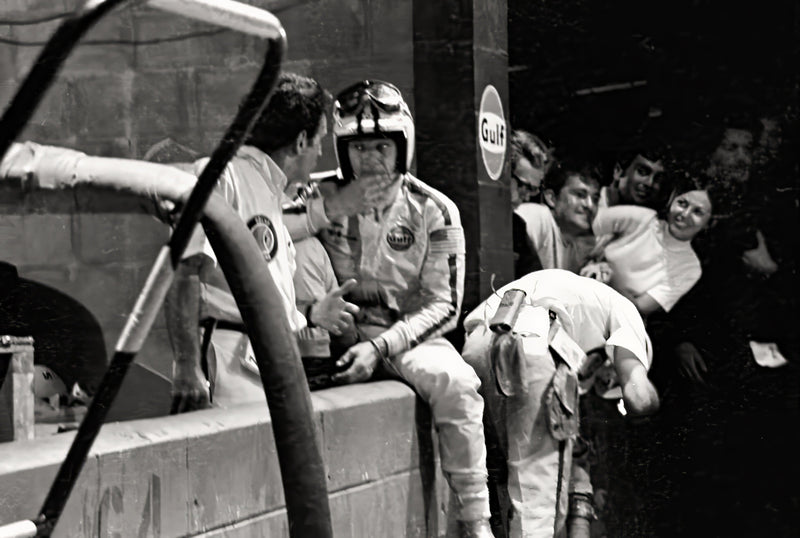 In Frame: Steve Mcqueen On the Pit Wall, Sebring 1970
