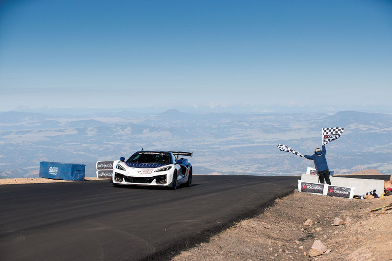 Corvette ZR1X Obliterates Pikes Peak Hill Climb Production Car Record