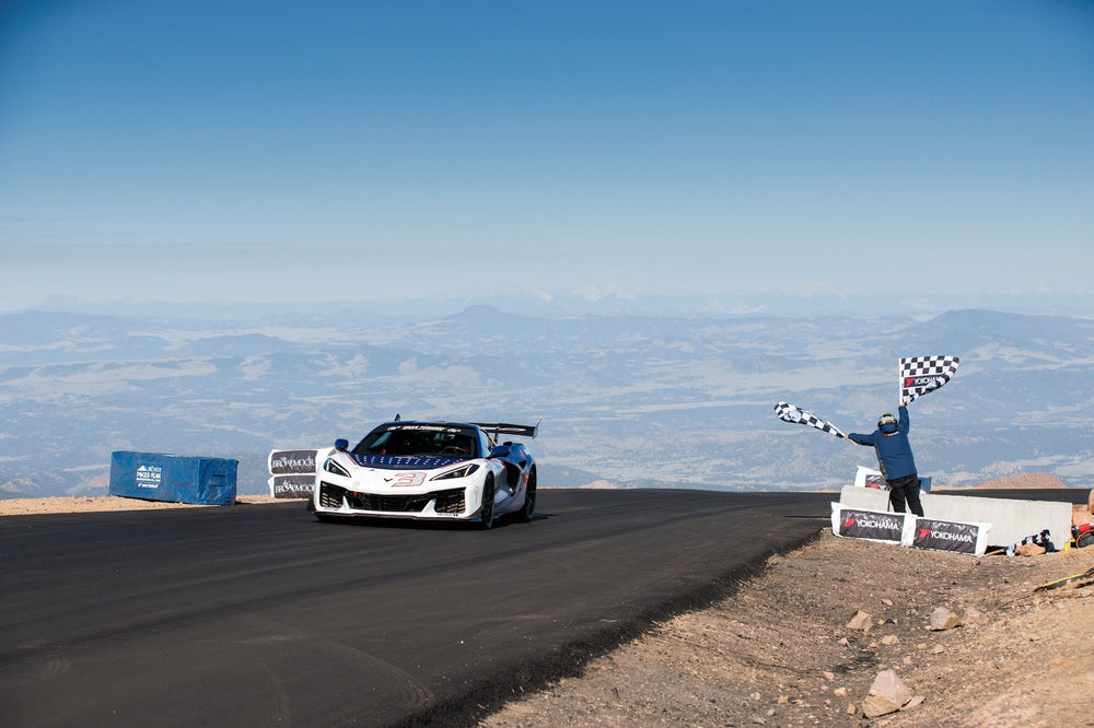 Corvette ZR1X Obliterates Pikes Peak Hill Climb Production Car Record