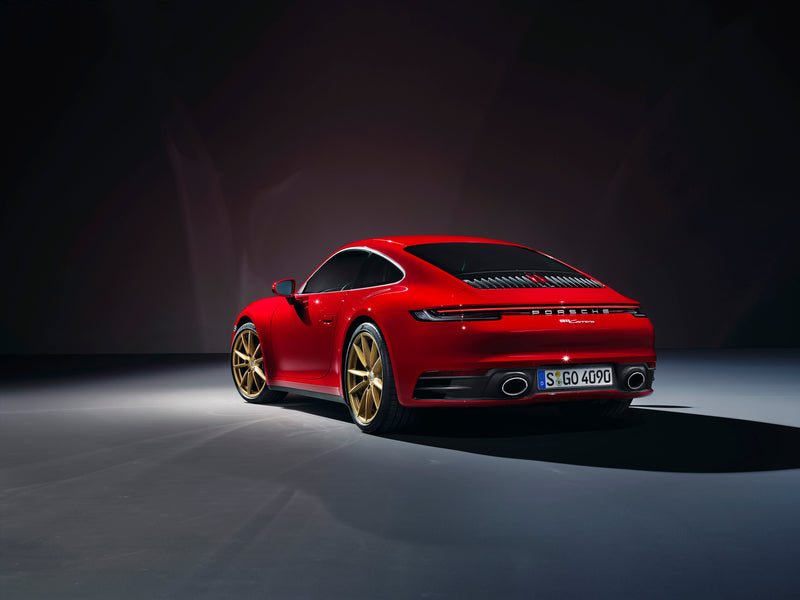 Porsche Has Revealed Its New Eighth Generation 911 Carrera Models. We're Loving The Gold Wheels!