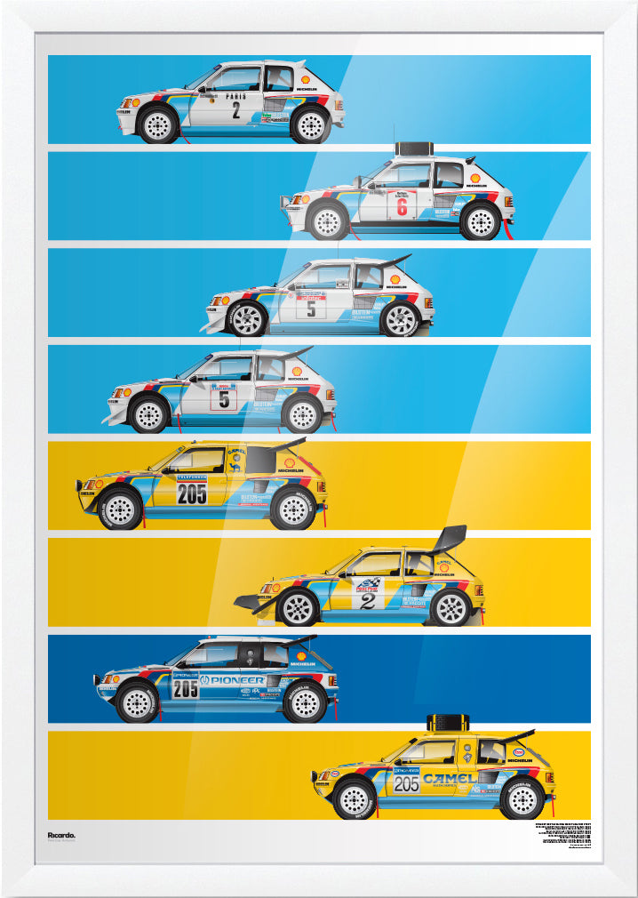 New Motorsport Artwork From Ricardo Santos Has Arrived In The Shop