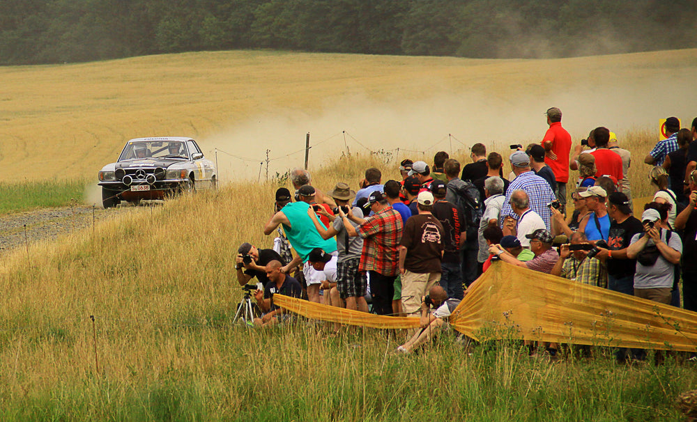 This Is What It's Like To Sit Shotgun With Rallying Royalty In A Big Benz