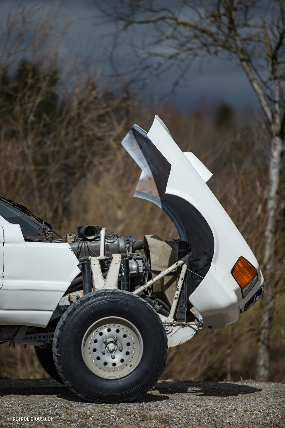Dakar Dud: This Mercedes-Benz 560SEC Was Built For Off-Road Endurance Racing In The '80s