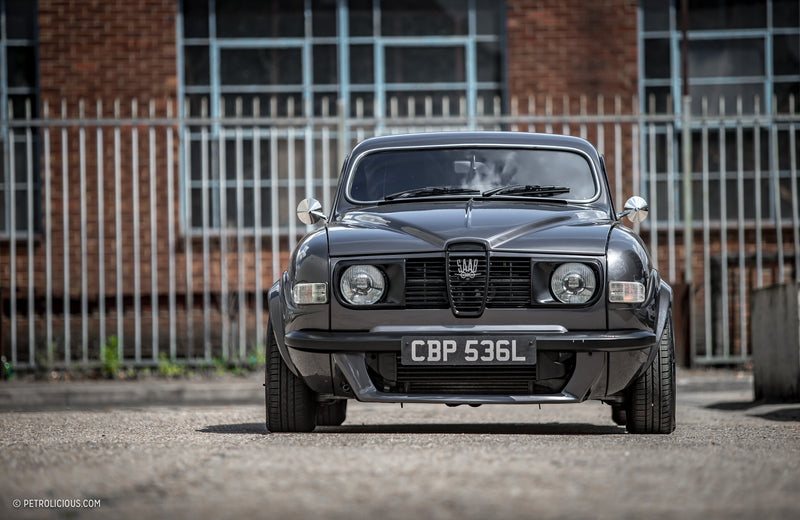 Swedish Surrealism: This Saab 96 Has Been Chopped, Widened, And Reborn Atop Modern Mechanicals