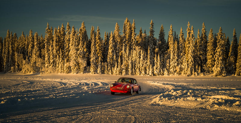 If You Want To Drive A Vintage Porsche On Ice, Sweden's Below Zero School Is The Place To Enroll