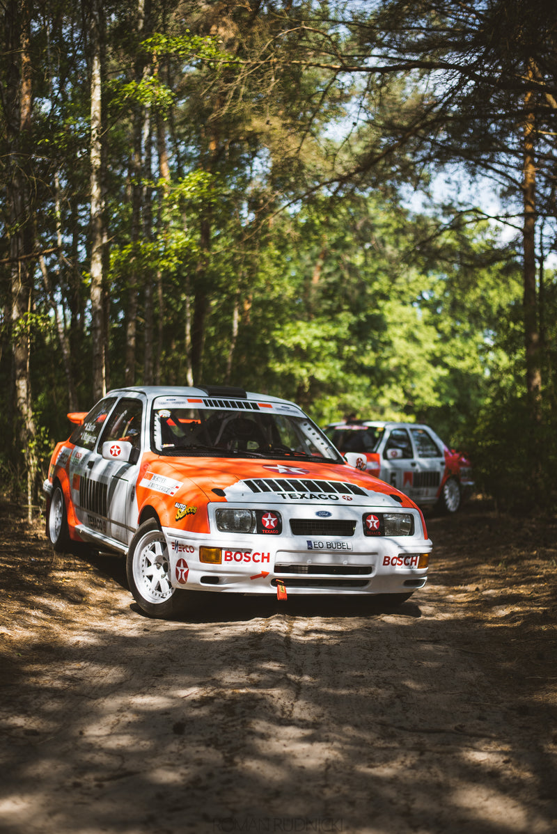Honoring A Polish Rally Hero With Two Of His Restored Marlboro Fords