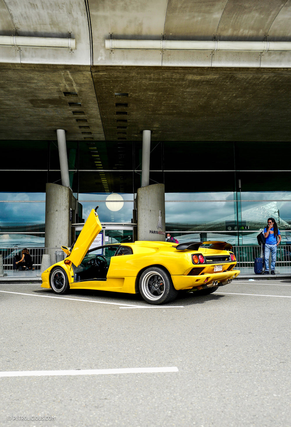 Turning Paris And Monaco Into Point A And Point B In A Lamborghini Diablo SV