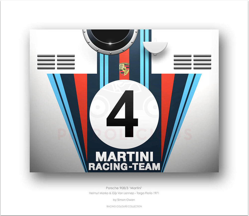 Now In The Shop: A Selection Of Artwork From Simon Owens' 'Racing Colours'