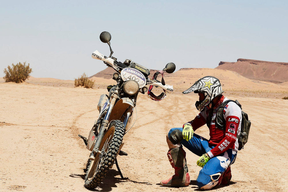 Take On Dakar With A Classic Motorbike With Sandraiders 2020