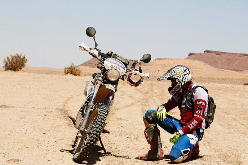 Take On Dakar With A Classic Motorbike With Sandraiders 2020