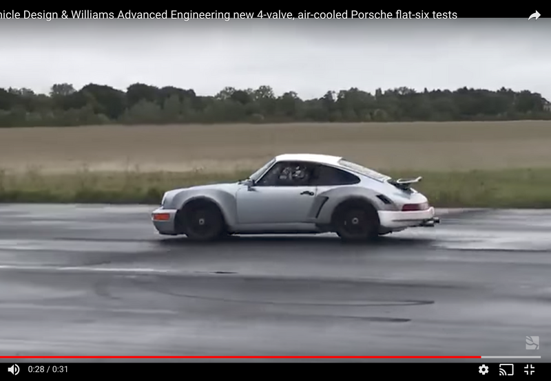 Listen To Singer Vehicle Design Testing A Wild Flat-Six With Williams