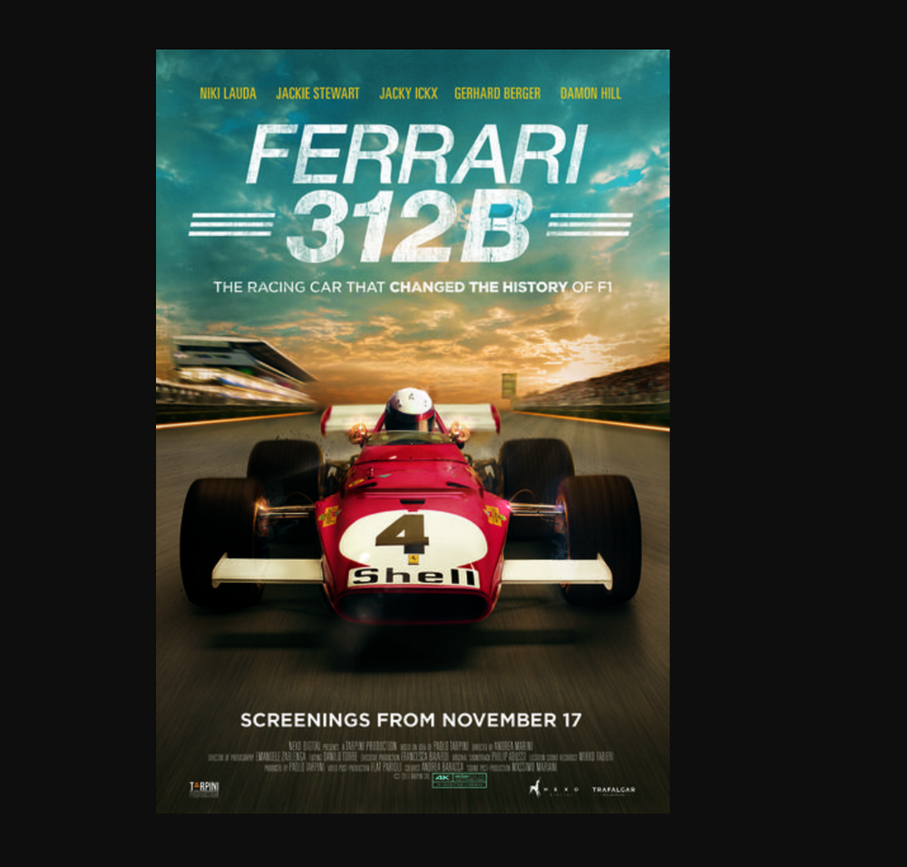 Make Time For A Gorgeous Feature Film On The Ferrari 312B This Weekend