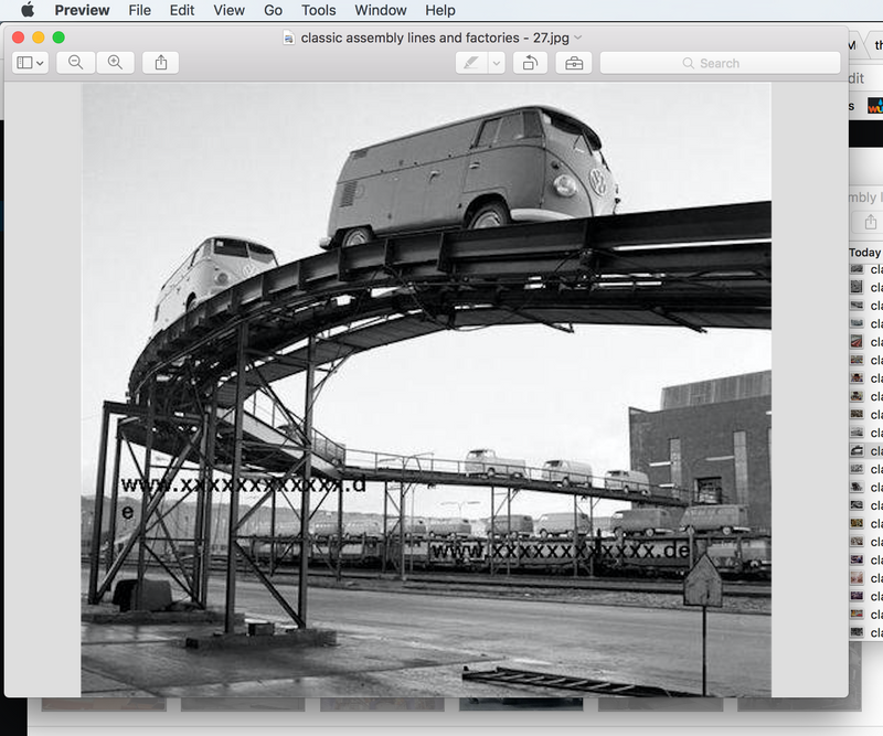 You Have A Time Machine, Which Vintage Assembly Line Do You Visit?