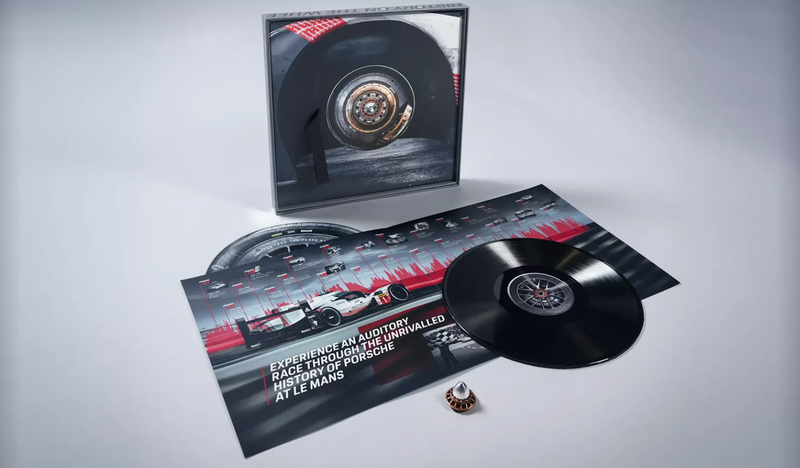 Porsche Is Selling Le Mans Soundtracks On Vinyl Records Made From The 919's Tires