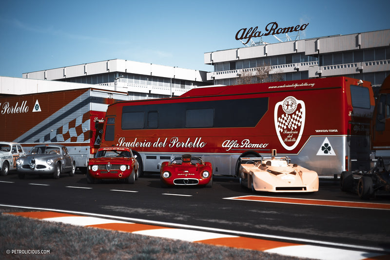 Alfa's Scuderia Del Portello Knows How To Celebrate In Style