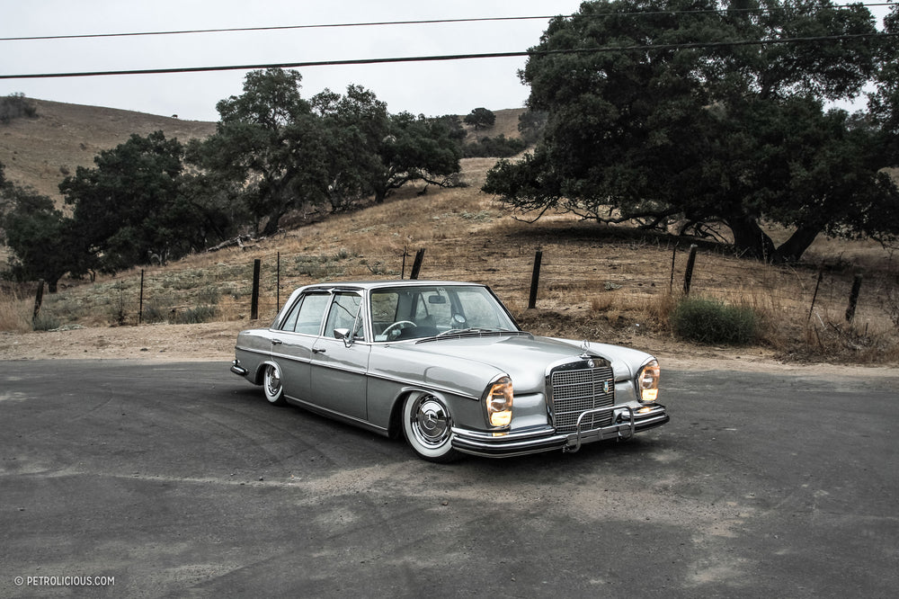 This Mercedes 280SE Lowrider Blends Period-Correct Options With Modern Modification