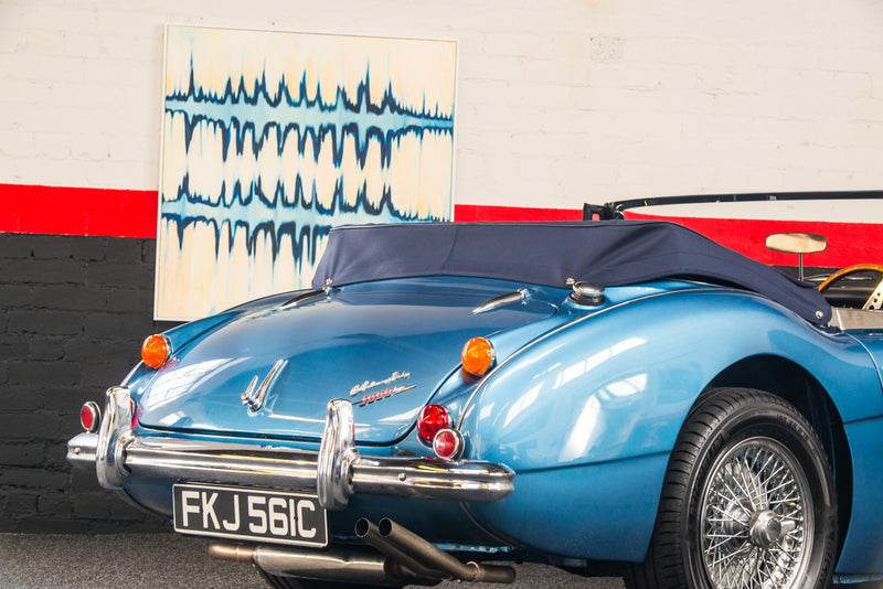 In 'Sound Stories,' Abstract Art Recalls Visceral Racing Memories