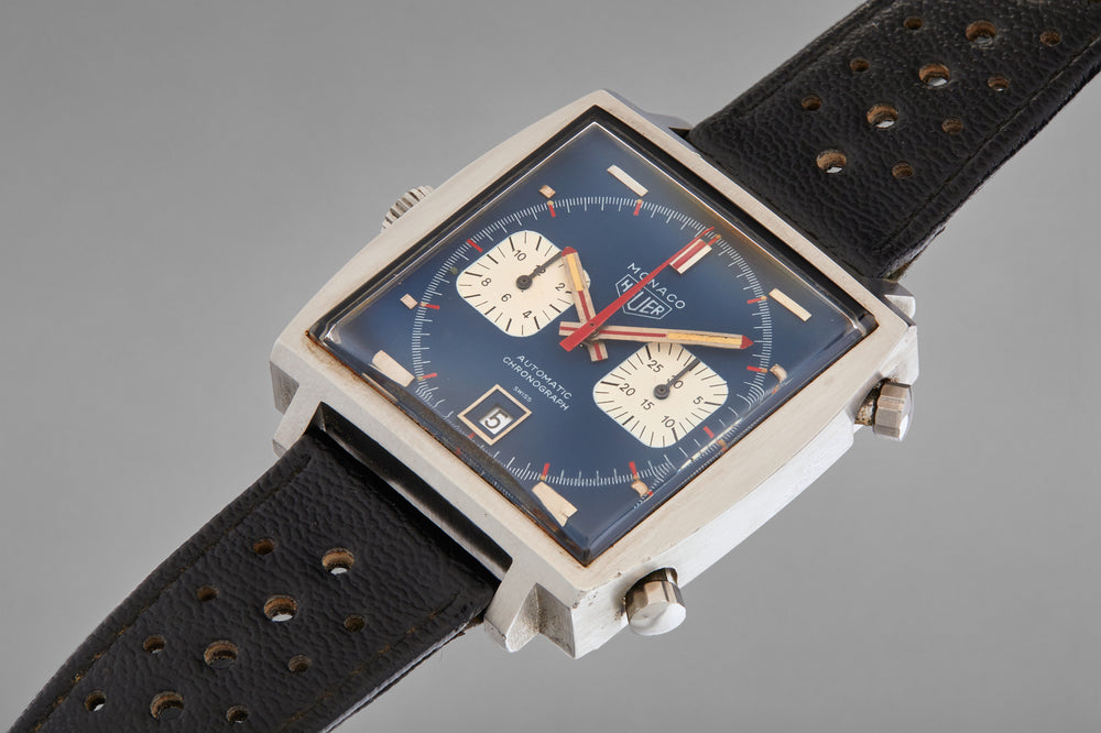 A Heuer Monaco Worn By Steve McQueen During 'Le Mans' Is Going To Auction On December 12