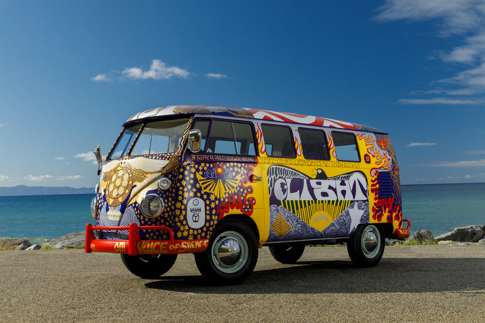 50 Years On, The Woodstock VW Bus Has Been Recreated By Its Original Artist