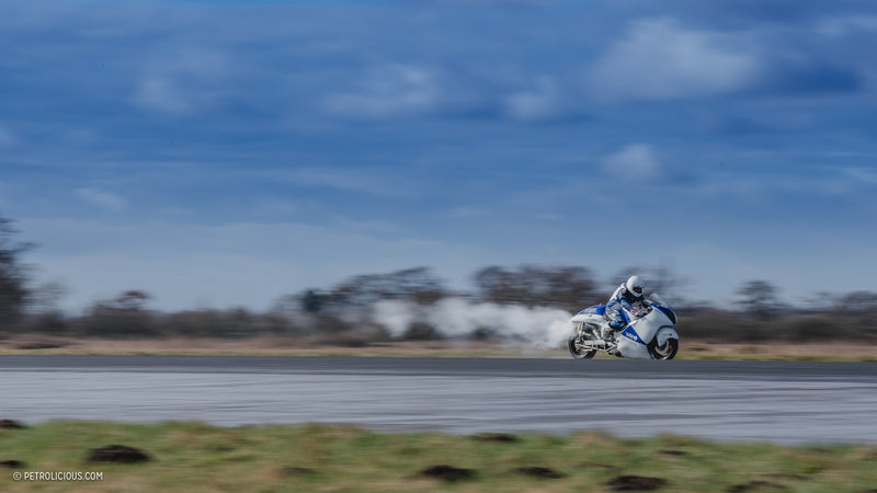 Meet A Steam-Powered Suzuki Built To Chase Land Speed Records