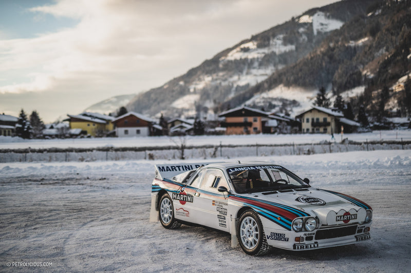 Martini On The Rocks: Coaxing A Historic Lancia 037 Rally Car Onto The Ice In Austria
