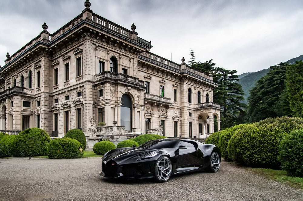 Bugatti La Voiture Noire Scoops Design Award At Concorso d’Eleganza Villa d'Este
