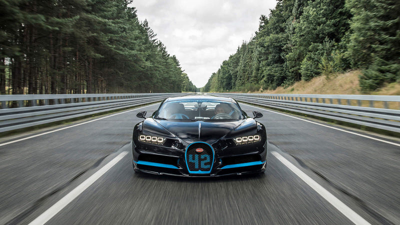 Bugatti Chiron: 0-400-0 km/h in 42 seconds!