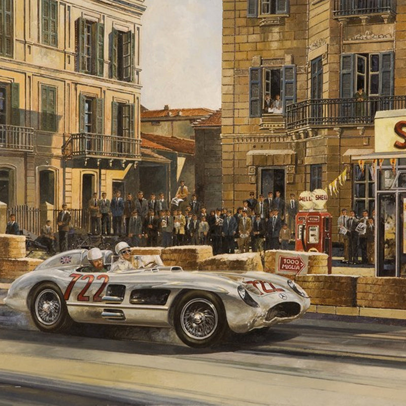 Artist Michael Mate Paints the Glory Days of Road Racing