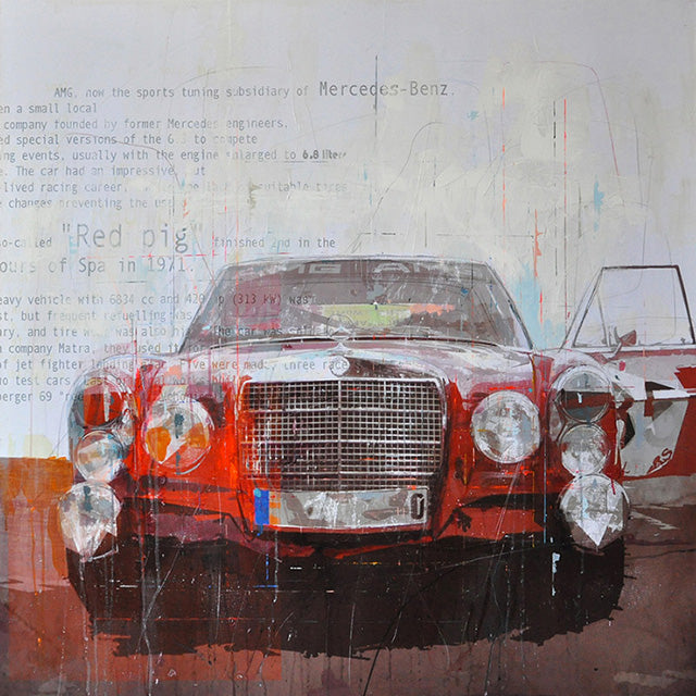 Artist Mixes Car Design & High Art to Beautiful Effect