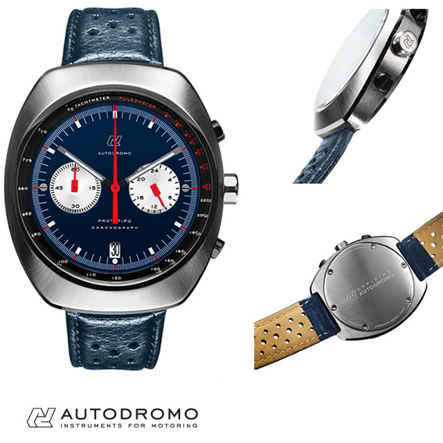 Autodromo’s New Blue Dial Prototipo Is Just in Time for Winter
